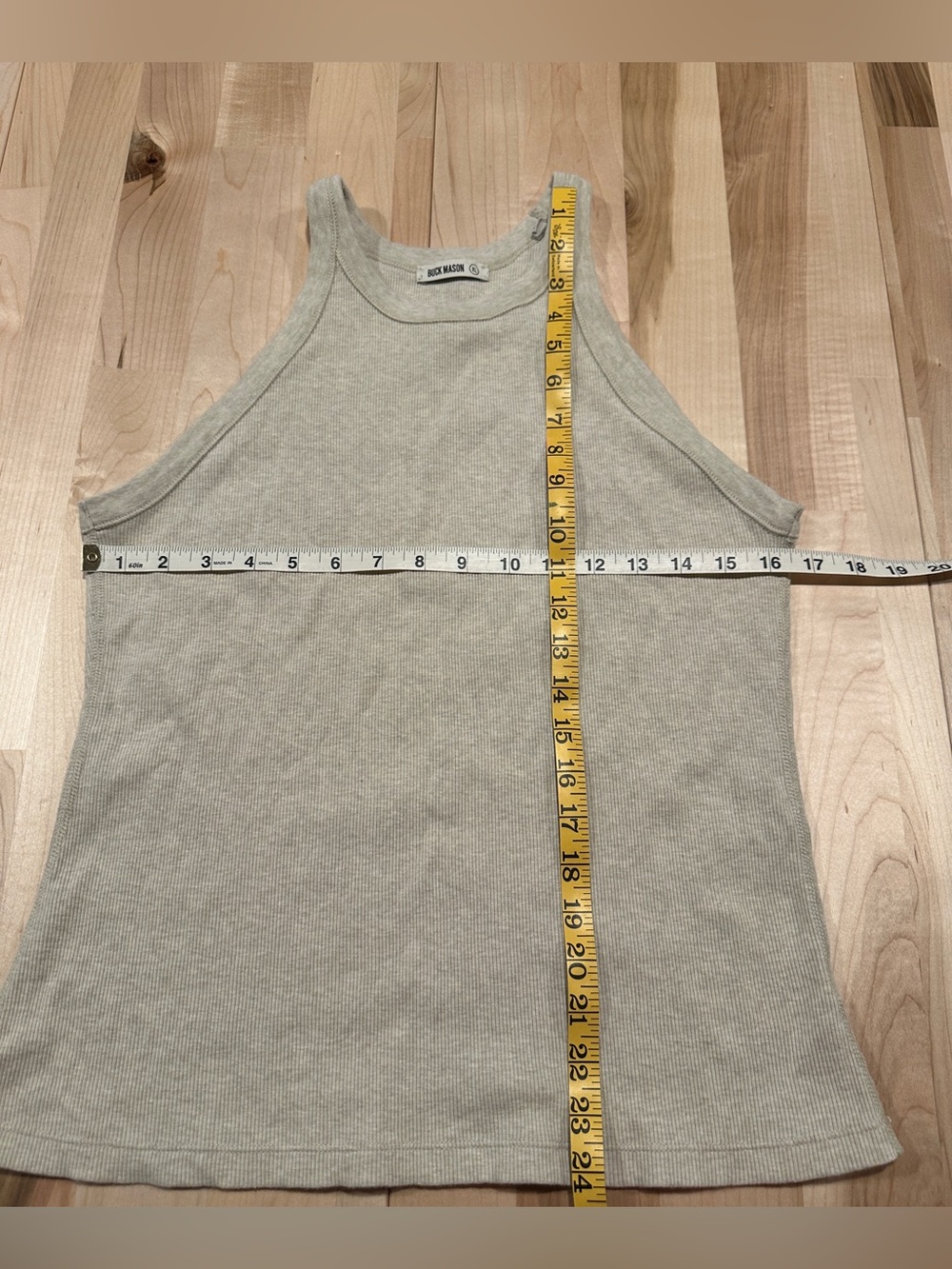 Buck Mason beige Ribbed Tank Top - Women's